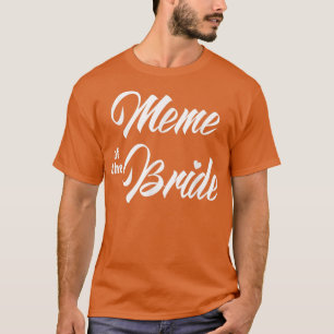 Meme weddenschapspartij Funny Matching Bridal T-shirt