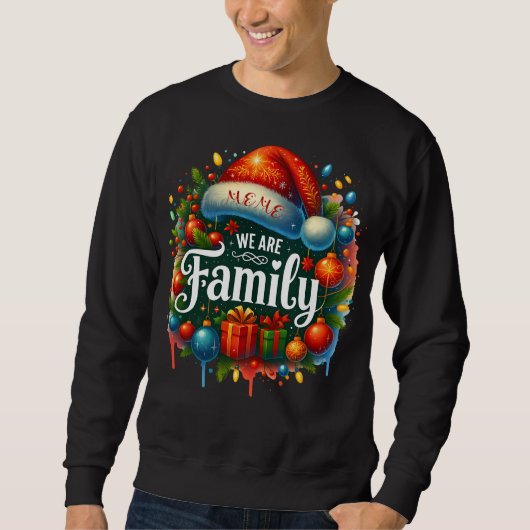 Meme Wij Zijn Familie Trui (Voorkant)