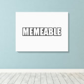MEMEABEL CANVAS AFDRUK (Insitu (Houten vloer))