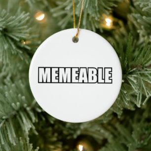 MEMEABEL KERAMISCH ORNAMENT