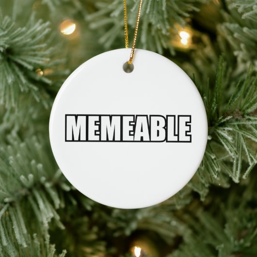 MEMEABEL KERAMISCH ORNAMENT (Boom)