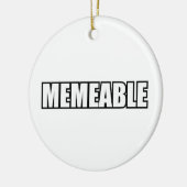 MEMEABEL KERAMISCH ORNAMENT (Links)