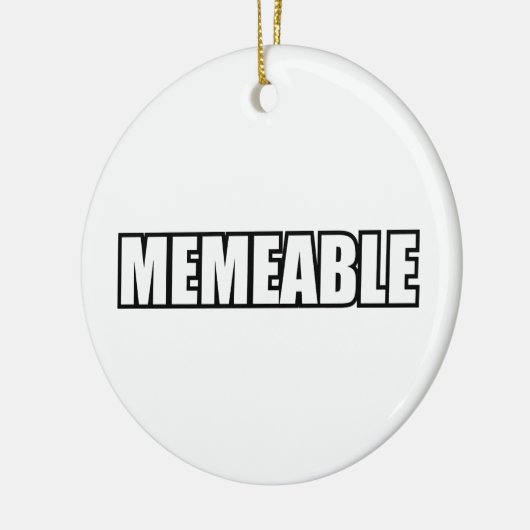 MEMEABEL KERAMISCH ORNAMENT (Links)