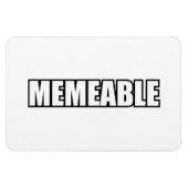 MEMEABEL MAGNEET (Horizontaal)
