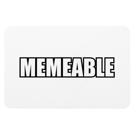 MEMEABEL MAGNEET (Horizontaal)