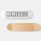 MEMEABEL PERSOONLIJK SKATEBOARD (Horizontaal)