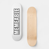 MEMEABEL PERSOONLIJK SKATEBOARD (Voorkant)