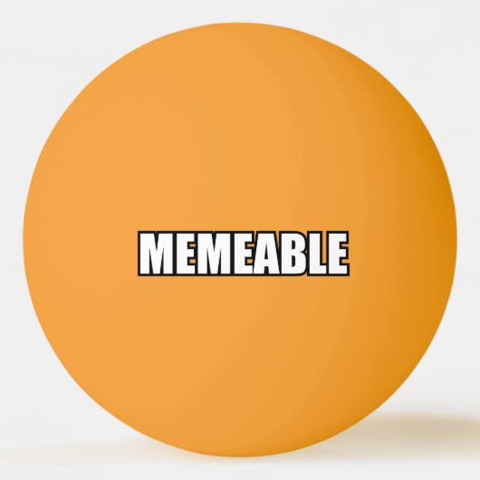 MEMEABEL PINGPONGBAL (Achterkant)