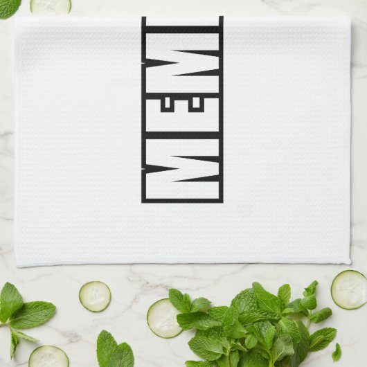 MEMEABEL THEEDOEK (Gevouwen)