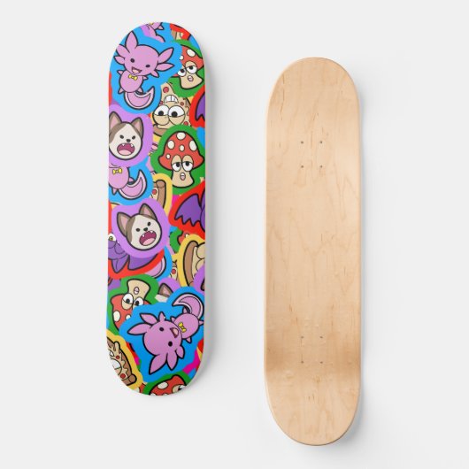 Memefetti Mix 2023 Persoonlijk Skateboard (Voorkant)