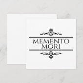 Memento Mori (Voorkant / Achterkant)