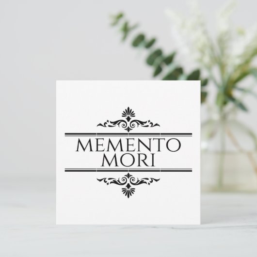 Memento Mori (Staand voorkant)
