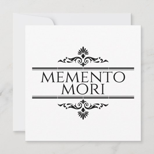 Memento Mori (Voorkant)