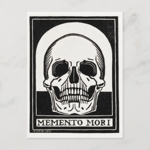 Memento mori (1916) door Julie de Graag (1877-1924 Briefkaart