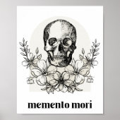 Memento Mori - Afdrukken Poster (Voorkant)