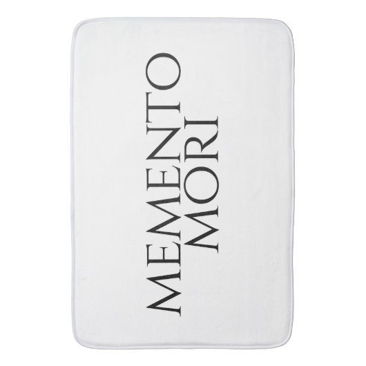 Memento Mori Badmat (Voorkant Verticaal)
