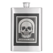 Memento mori Black Skeleton van Julie de Graag Flacon (Voorkant)