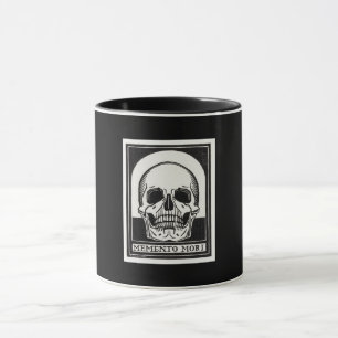 Memento mori Black Skeleton van Julie de Graag Mok