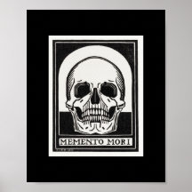 Memento mori Black Skeleton van Julie de Graag