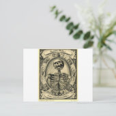 Memento Mori Briefkaart (Staand voorkant)