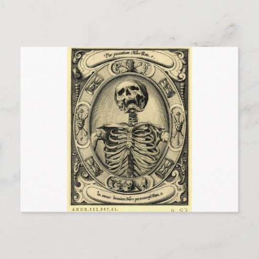 Memento Mori Briefkaart (Voorkant)