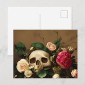 Memento mori briefkaart (Voorkant / Achterkant)