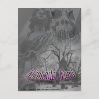 memento mori briefkaart 2