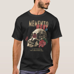 Memento Mori - Brutalistisch streetwear design T-shirt
