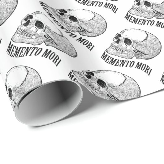 Memento mori cadeaupapier (Rol Hoek)