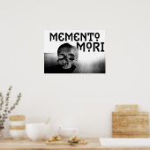 Memento Mori Design Poster (Keuken)