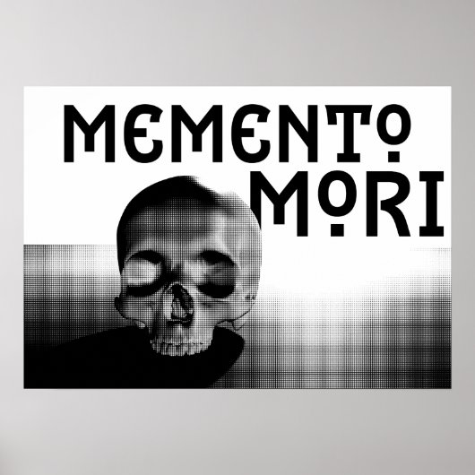 Memento Mori Design Poster (Voorkant)