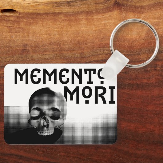 Memento Mori Design Sleutelhanger (Voorkant)