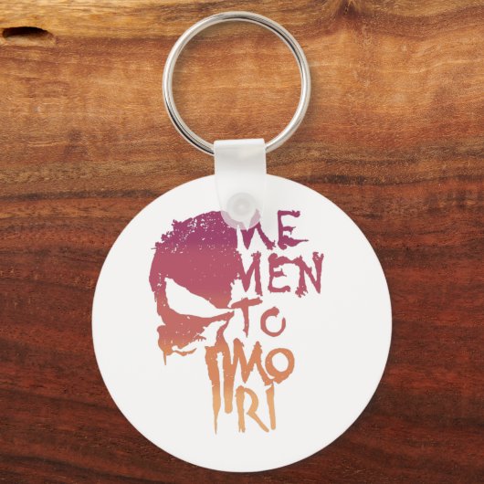 Memento Mori design Sleutelhanger (Voorkant)