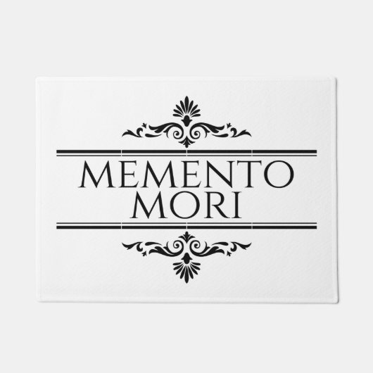 Memento Mori Deurmat (Voorkant)