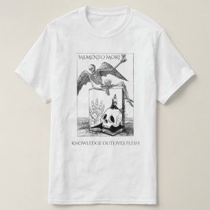 memento mori donkere academica t-shirt