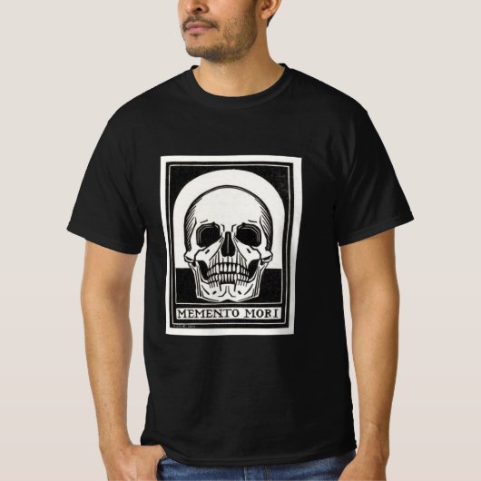 Memento mori - Dood Herinneren T-shirt (Voorkant)