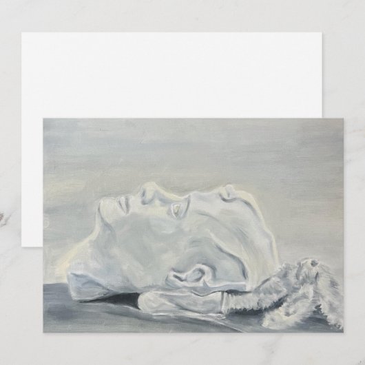 Memento Mori Feestdagenkaart (Voorkant / Achterkant)