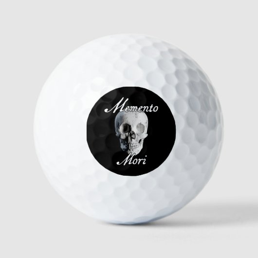 Memento Mori Golfballen (Voorkant)