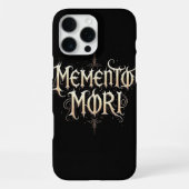 Memento Mori Gotisch iPhone Hoesje (Achterkant)
