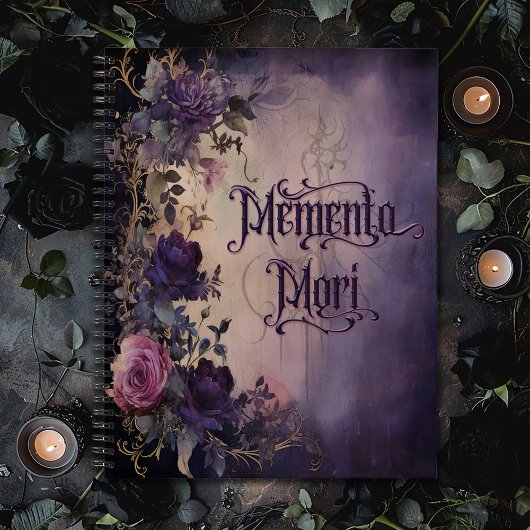 Memento Mori Gotisch Notitieboek
