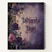 Memento Mori Gotisch Notitieboek (Achterkant)
