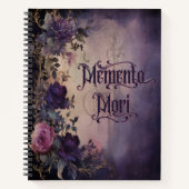 Memento Mori Gotisch Notitieboek (Voorkant)