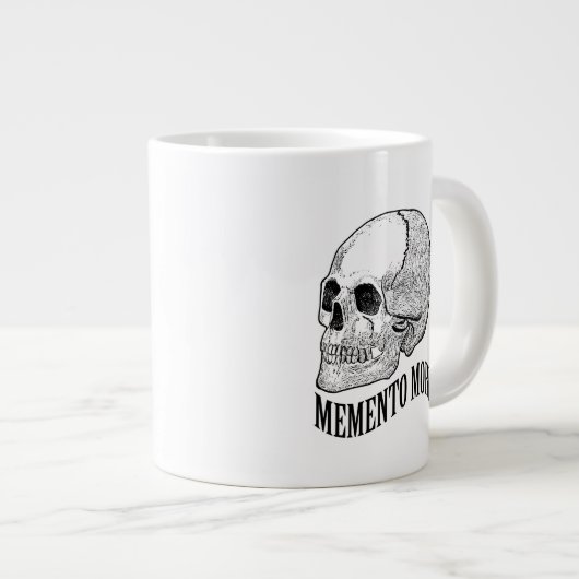 Memento mori grote koffiekop (Voorkant rechts)