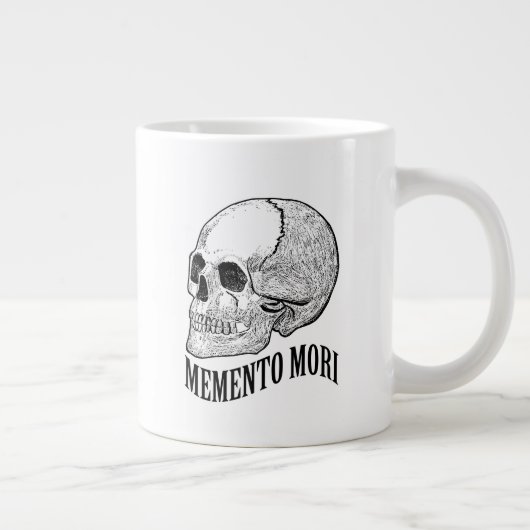 Memento mori grote koffiekop (Rechts)