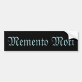 Memento Mori (Herinner de Dood) Sticker (Voorkant)