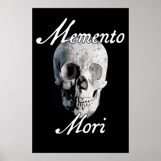 Memento Mori (herinner je dat je moet sterven) Poster (Voorkant)