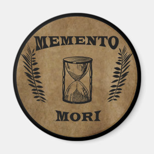 memento mori hourglass magneet