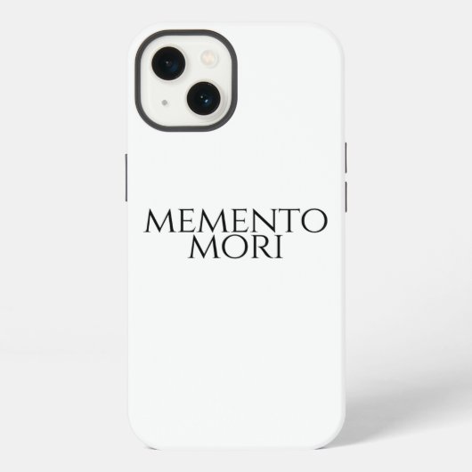 Memento Mori iPhone Hoesje (Achterkant)