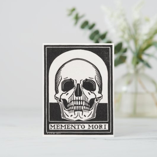 Memento Mori | Julie de Graag | Briefkaart (Staand voorkant)