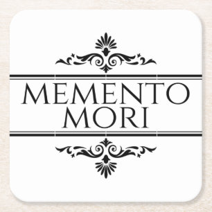 Memento Mori Kartonnen Onderzetters